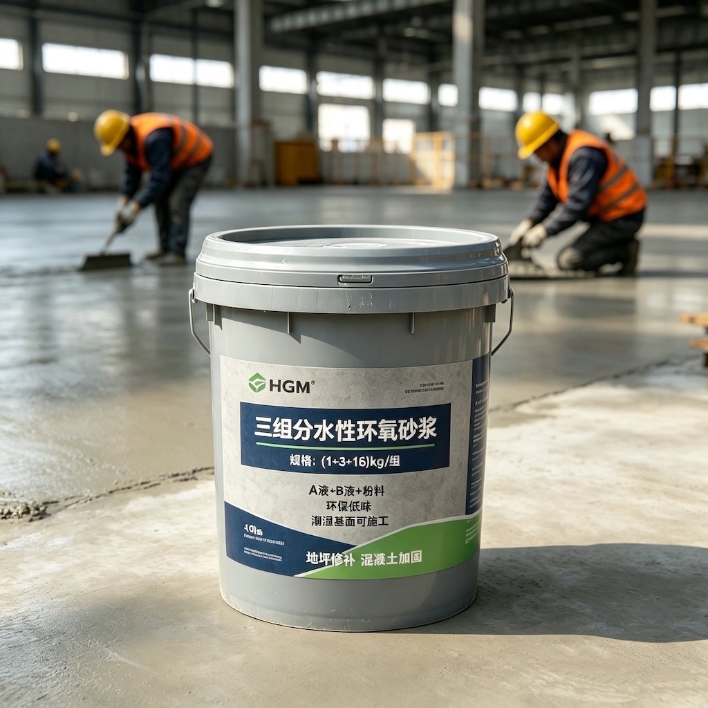 灵璧三组份水性环氧砂浆